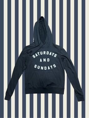 Fifth Sun Saturdays and Sundays Graphic Hoodie XS